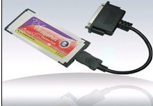 供应笔记本(Express Card /34mm )转并口卡